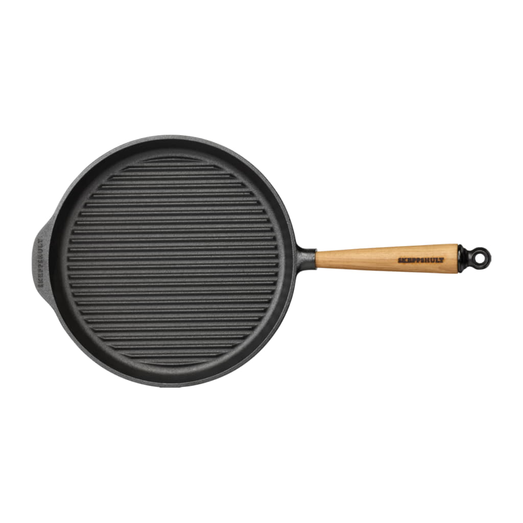 Grillpanna 28cm, Ekhandtag - Bild 2
