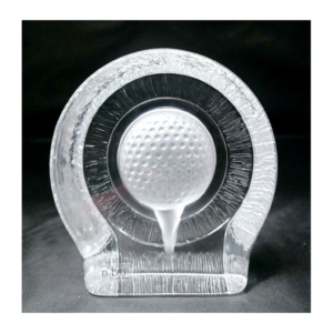 Glasblock Golfboll