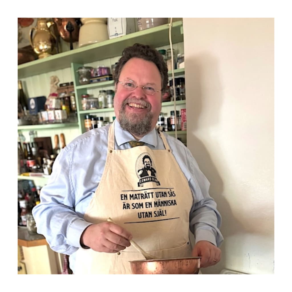 Edward Blom Förkläde Beige, En Maträtt Utan Sås - Bild 2