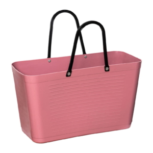 Hinza Väska Stor Green Plastic, Varmrosa
