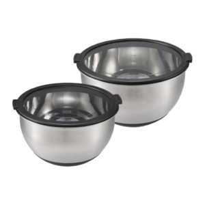 Belki Bunke Set 2 delar samt Lock 2,5/3,5L, Rostfritt Stål