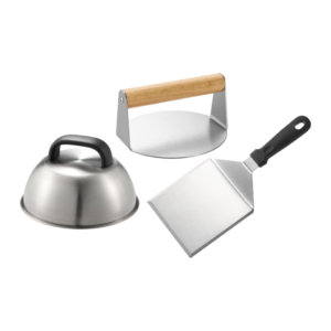 Sarika Smash Burger Set 3 delar, Smasher/Stekspade/Lock