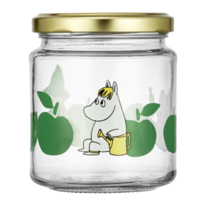 Mumin Glasburk 30cl, Glada Äpplen