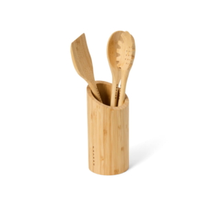 Satake Set Ställ med 3 Redskap, Bambu