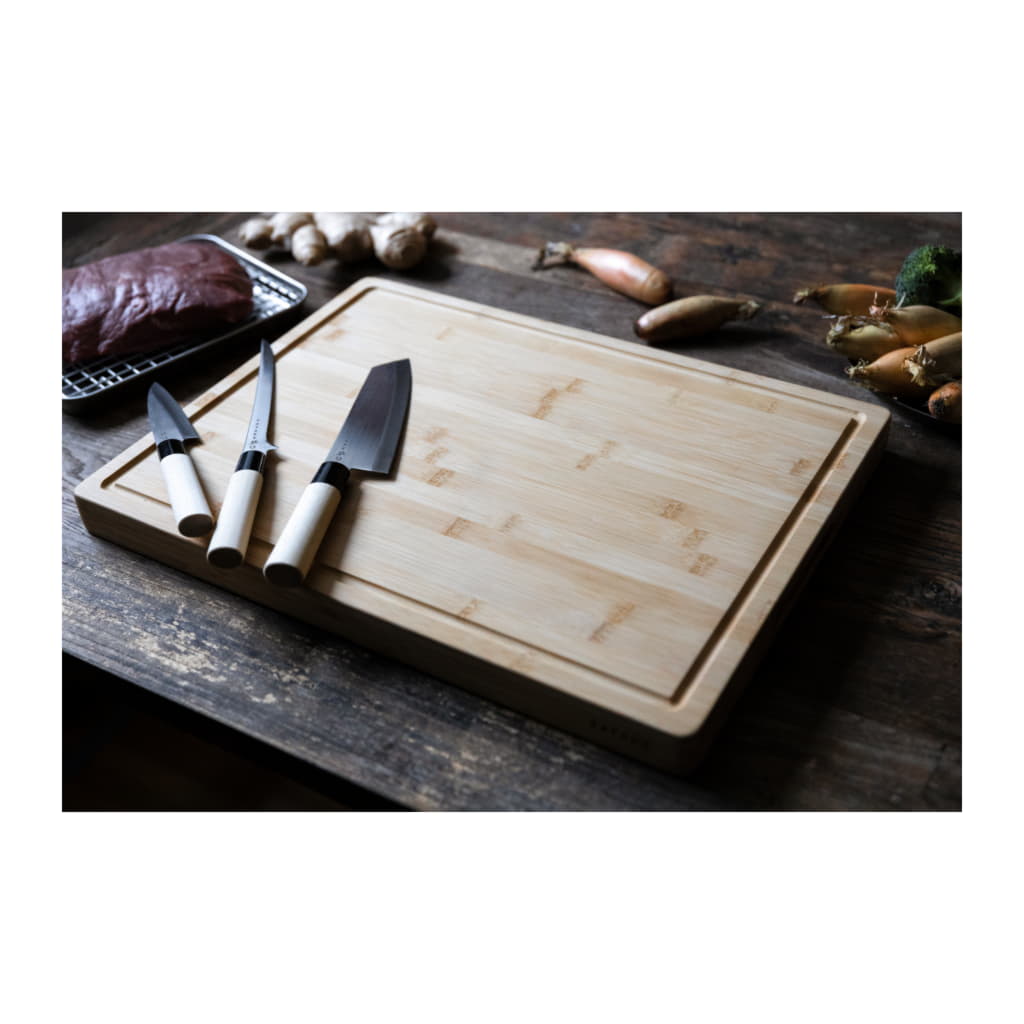 Satake Skärbräda 51x38cm, Bambu - Bild 4